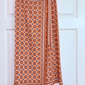 Max Studio Faux Wrap Skirt